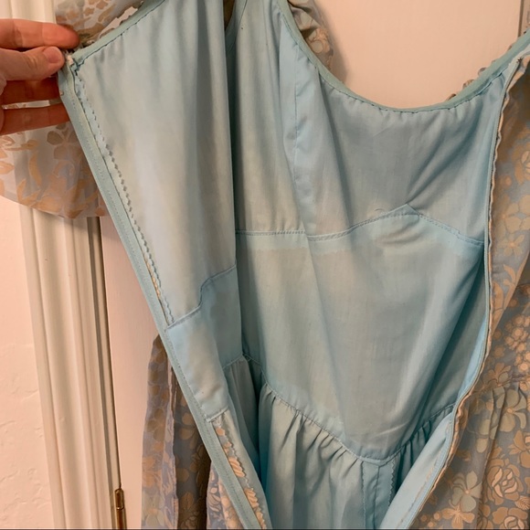 Vintage handmade prairie dress Gunne Sax inspired fairycore - Picture 9 of 11